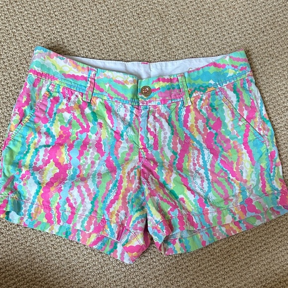 Lilly Pulitzer Multicolor Callahan Women's Shorts - Picture 1 of 4
